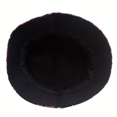 Love Graffiti Fisherman Hat Double-sided Wearing Sun Hat