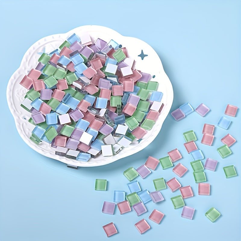 300pcs Mosaic Tiles Bulk Resin Decoration DIY Handicrafts