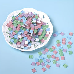 300pcs Mosaic Tiles Bulk Resin Decoration DIY Handicrafts