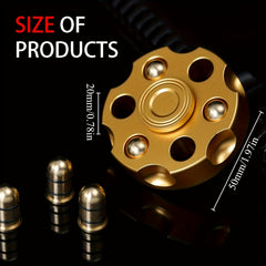Metal Finger Spinner Adult Rotating Relax Toy Office Gift