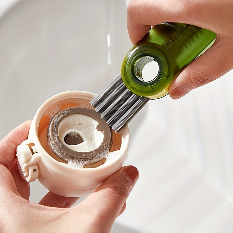 U-shaped Insulation Cup Cleaning Brush 3-in-1 Rotatable Brush