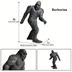 Mythology Inspired Wild Monster Wolf Man Snowman Model Toy