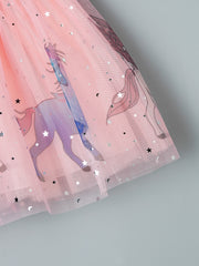 Toddler Girls Sequin Summer Skirt