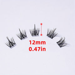 80 Clusters Lashes DIY Eyelash Extensions Volume Wispy Individual Lashes