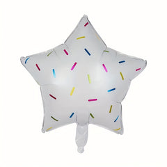 10pcs Donut Aluminum Film Balloons for Baby Birthday Party Decorations
