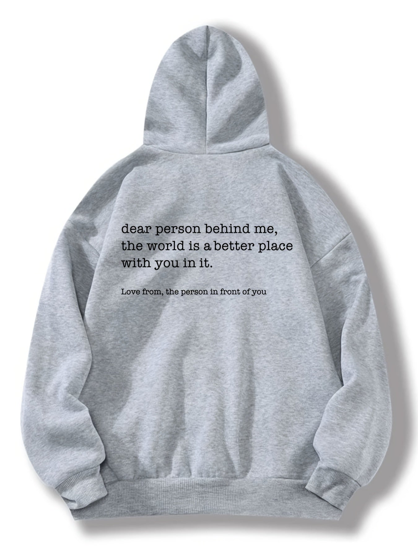 Drawstring Hooded Sweatshirt with Pockets