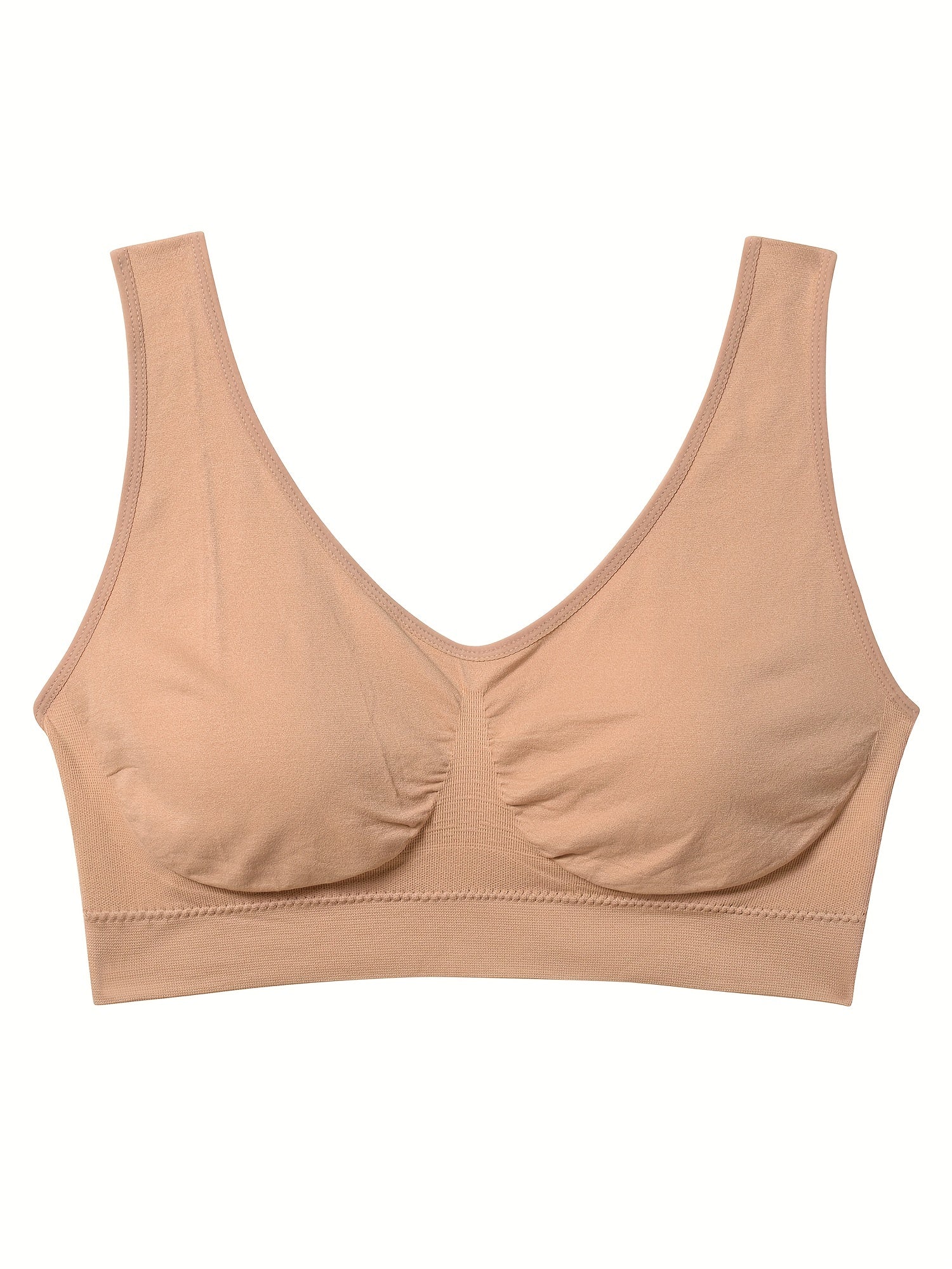 Seamless Ribbed Sports Bra
