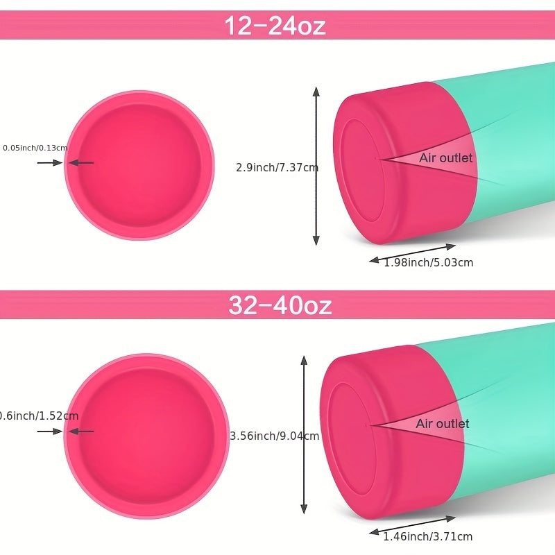 Non-Slip Silicone Cup Boot Water Cup Bottom Protective Cover 7.2in