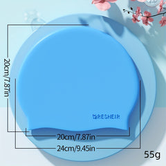 Silicone Swimming Cap Waterproof Non slip High Elastic Diving Cap