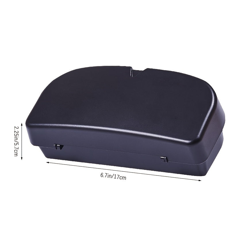 Car Glasses Case Sun Visor Storage Sunglasses Holder Car Interior Accessories