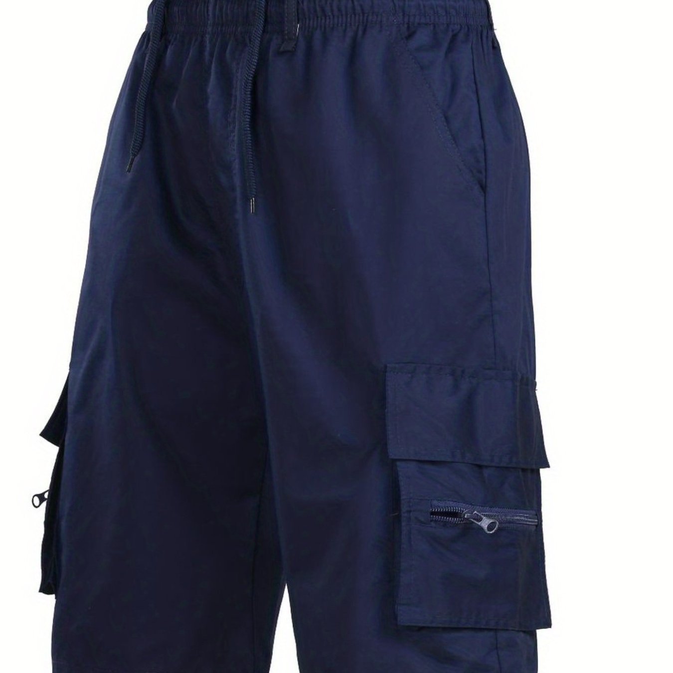 Men's Casual Loose Fit Cargo Shorts with Pockets for Summer