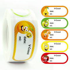 250pcs Date Sticker Labels for Home Kitchen Food Marking