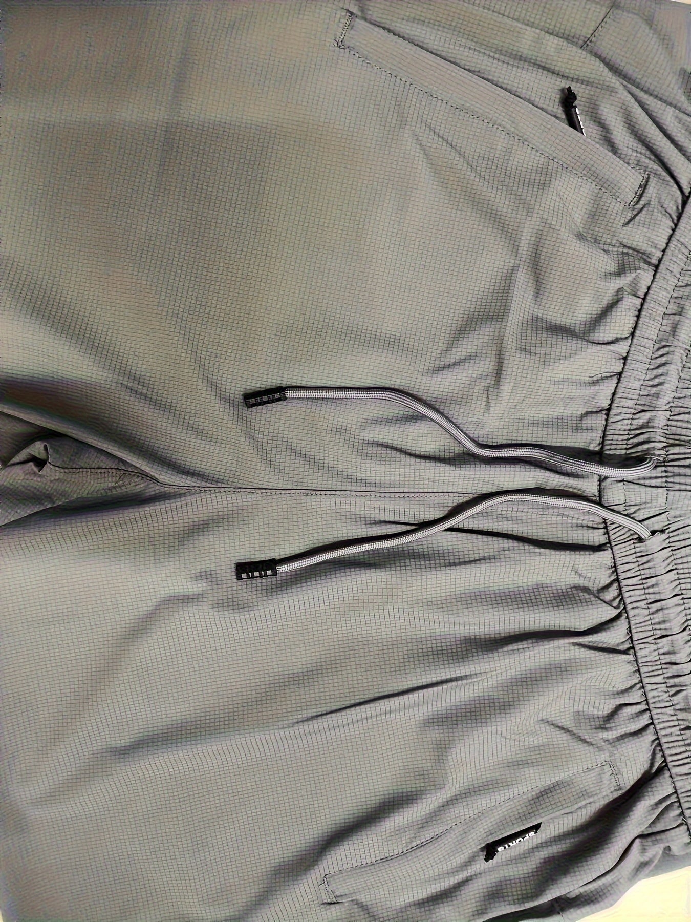 Men's Lightweight Zipper Pocket Trousers Casual Outdoor Pants