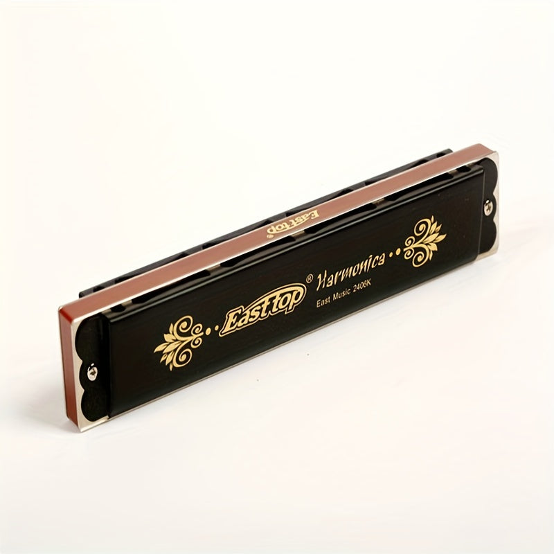 24 Holes Tremolo Harmonica Key Of C T2406K C