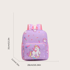 Unicorn Kindergarten Backpack Large Capacity Schoolbag
