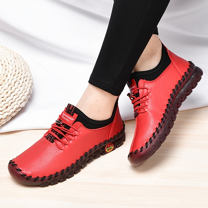 Solid Slip On Comfortable Loafers Lightweight Shoes
