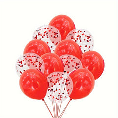 1022pcs Petal Heart Bear Latex Balloon Set for Proposals Engagements Weddings