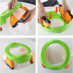 Portable Baby Chamber Pots Foldable Toilet Training Seat