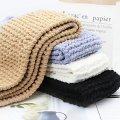 Soft Chenille Yarn For Crochet DIY Knitting Supplies Size 5 Bulky