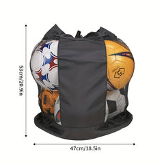 Thickened Ball Storage Shoulder Bag for Football Basketball Volleyball