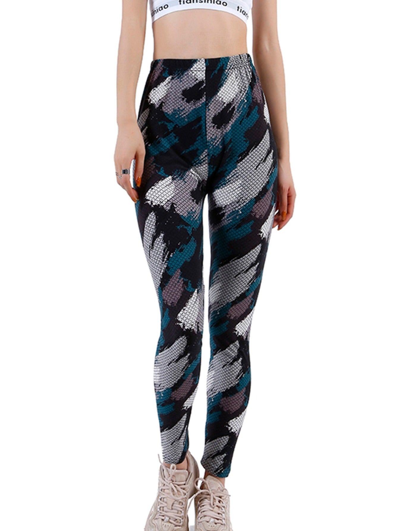 Women Camo Fitness Leggings Sport Workout Skinny Adventure Leggings