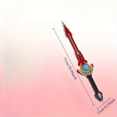 1168pcs Building Blocks Model Kit Colorful Detailed Sword Perfect Gift