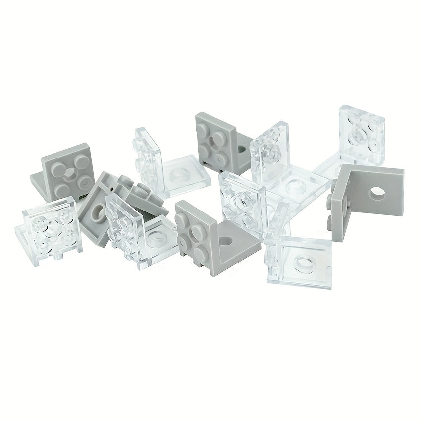 50pcs Building Blocks 2X2 with 2 Holes Bracket Accessories Educational Toys
