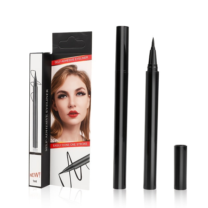 Self Adhesive Transparent Waterproof Eyeliner 2-In-1 Long Lasting Quick Dry Glue