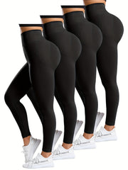 High Waist Sports Leggings High Stretch Yoga Pants