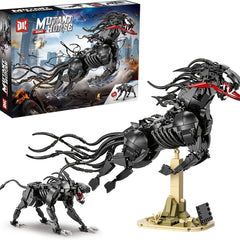 1000pcs Battle Horse Building Blocks 2 in 1 Model Toy for Boys