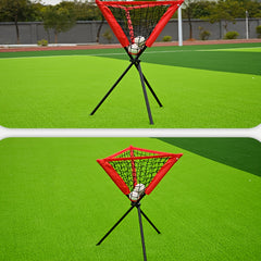Ball Basket For Tennis Baseball Ball Rack Softball Tennis Ball Pocket Net Bag