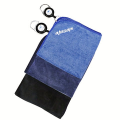 Golf Cleaning Towel Rod Cloth Ball With Hook