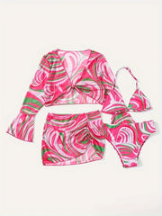 Girls Bikini Swimsuit Set Beach Summer Clothing