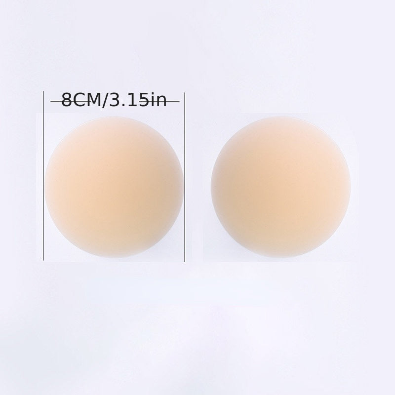 Women's Self-adhesive Breast Paste Invisible Silicone Chest Paste