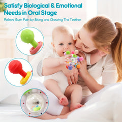 Baby Teething Teether Toys 6-12 Months