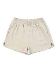 Casual Summer Shorts Elastic Waist Comfortable Versatile Women's Clothing