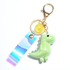 Acrylic Dino Doll Keychain for Boys