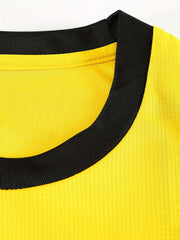 2pcs Quick Dry Boy's Football Kit Soccer Jersey & Moisture Wicking Shorts