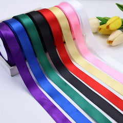 25 Yards Roll Silk Satin Ribbon for DIY Gift Package Bow Making Supplies
