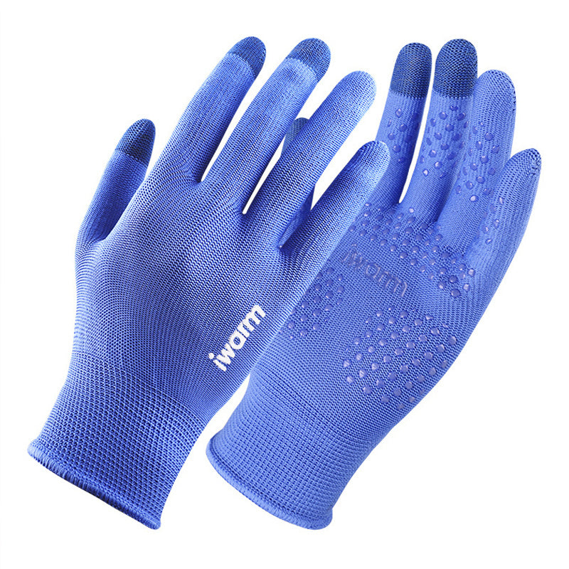Breathable Non-slip Cycling Gloves Touch Screen for Outdoor Bike Riding
