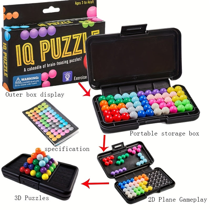 Smart Magic Beads Hand Eye Coordination Practice Beginner Puzzle Game