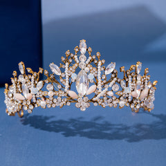 Girl's Princess Rhinestone Crown Tiara Fairy Birthday Hair Accessory