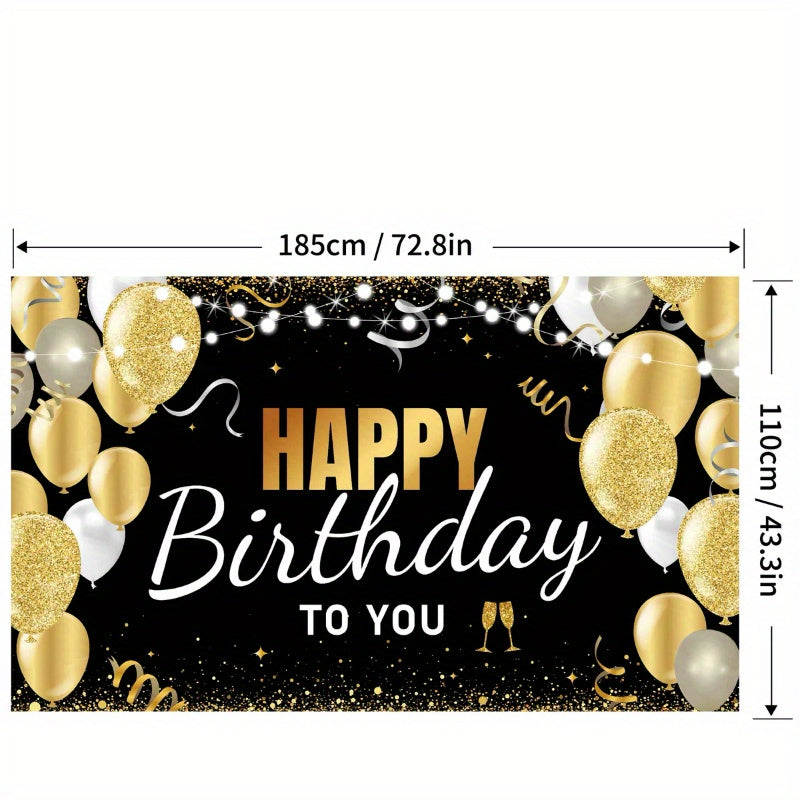 1pc Birthday Banner Happy Birthday Decorations 109 184