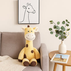 Giraffe Plush Toy Stuffed Animal Doll Pillow for Girls