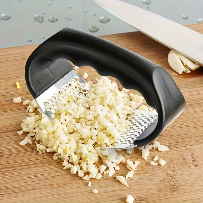 Stainless Steel Manual Garlic Crusher Vegetable Cutter