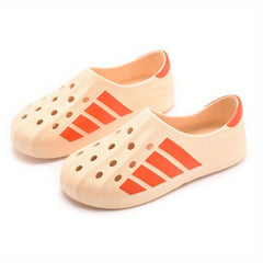 Men's Blocks Print Clog Sneakers Casual Shoes