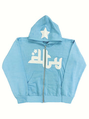 Zip Up Hoodie Long Sleeve Sweatshirt