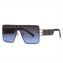 One Piece Metal Polarized Sunglasses Mixed Casual Party Sunglasses