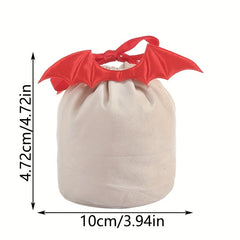 Red Bat Ears Halloween Candy Bag Trick Or Treat Candy Gift Bags