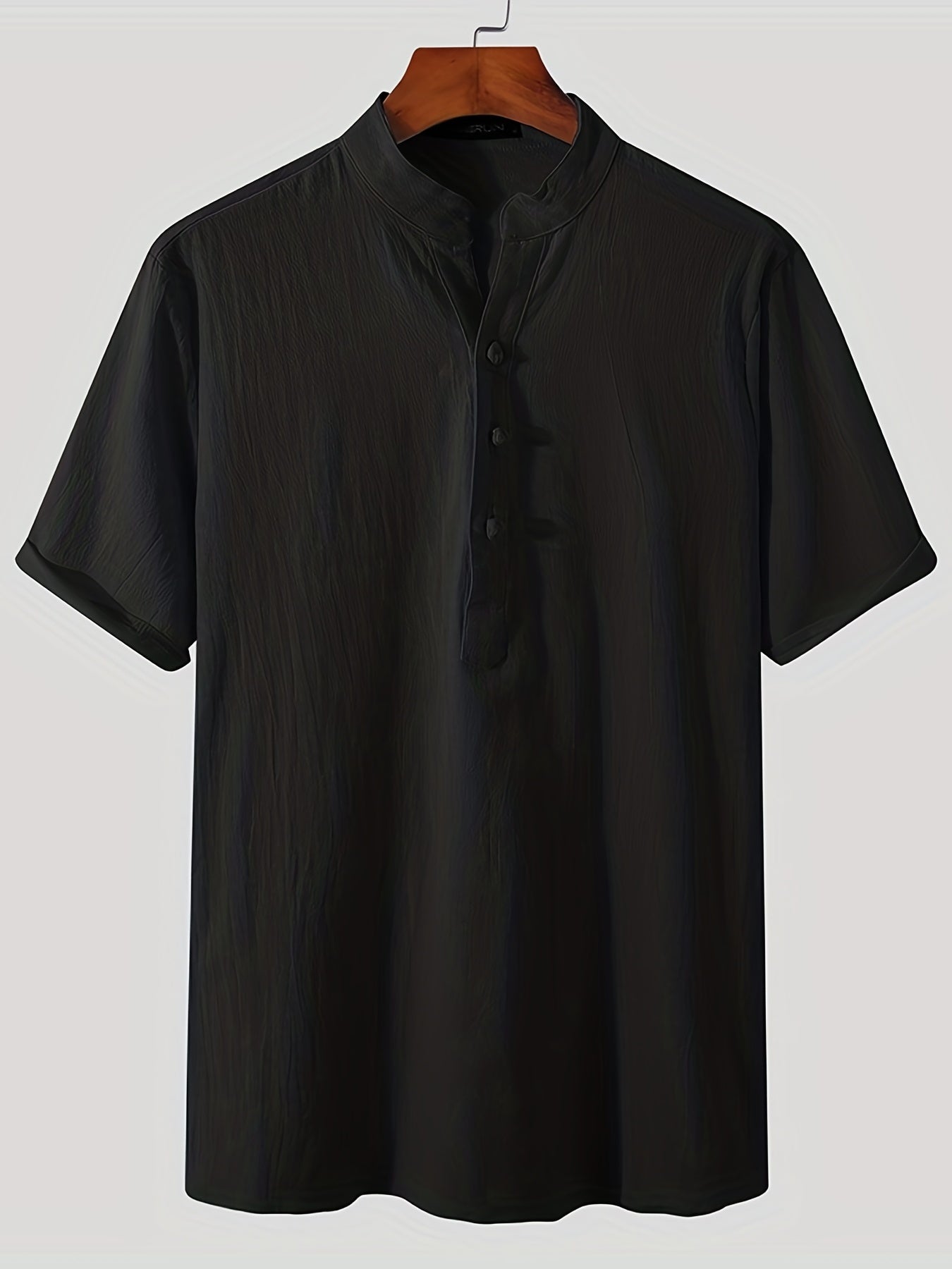 Men's Casual Short Sleeve Shirt for Summer Vacation